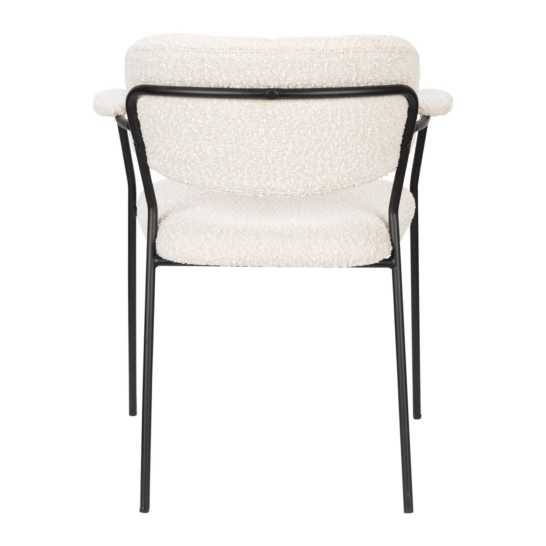 by fonQ basic Lola Eetkamerstoel - Bouclé