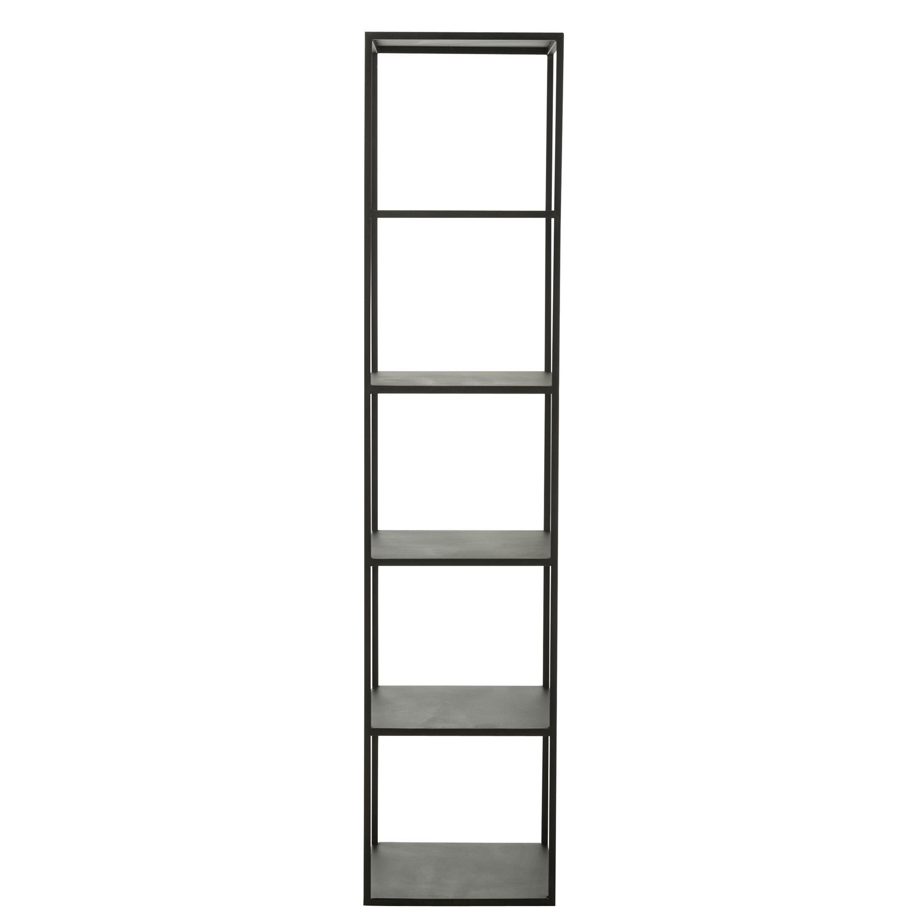 J-Line rek 6 Niveaus - metaal - zwart