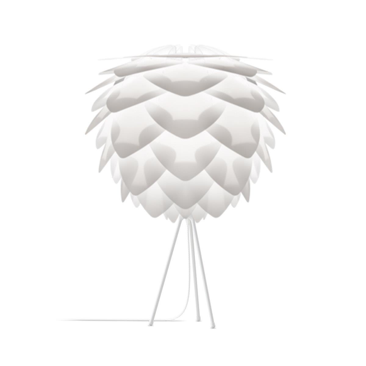 Umage Silvia Medium tafellamp white - met tripod wit - Ø 50 cm