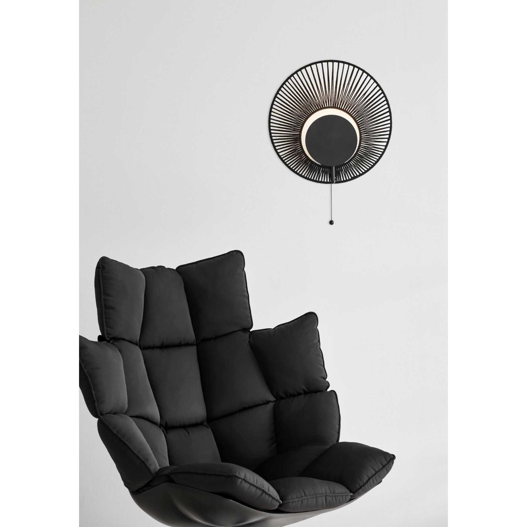 Forestier Oyster wandlamp black
