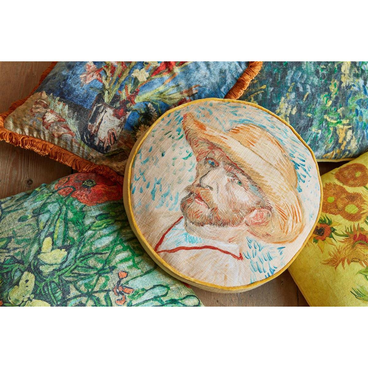 Beddinghouse x Van Gogh Museum Gladiolus Sierkussen - 45x45 cm - Multi