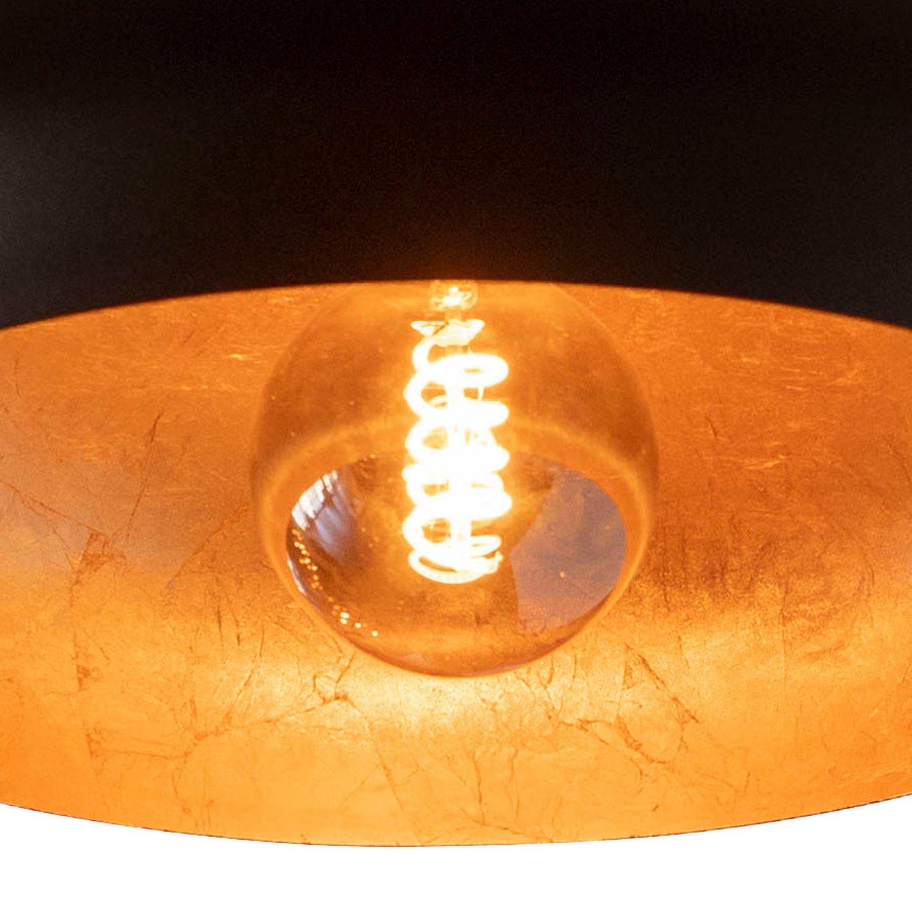 EGLO Mogano Plafondlamp Ø 40 cm - Zwart/Goud