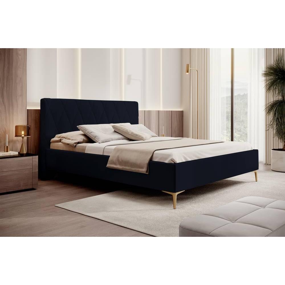 NADUVI Collection Ticaro Bedframe - 180 x 200 - Marineblauw