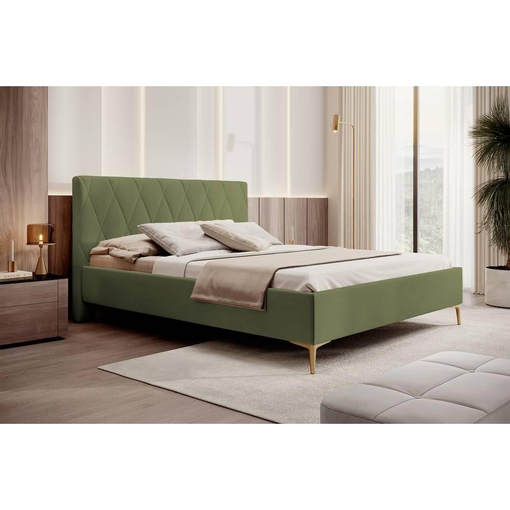 NADUVI Collection Ticaro Bedframe - 180 x 200 - Olifgroen