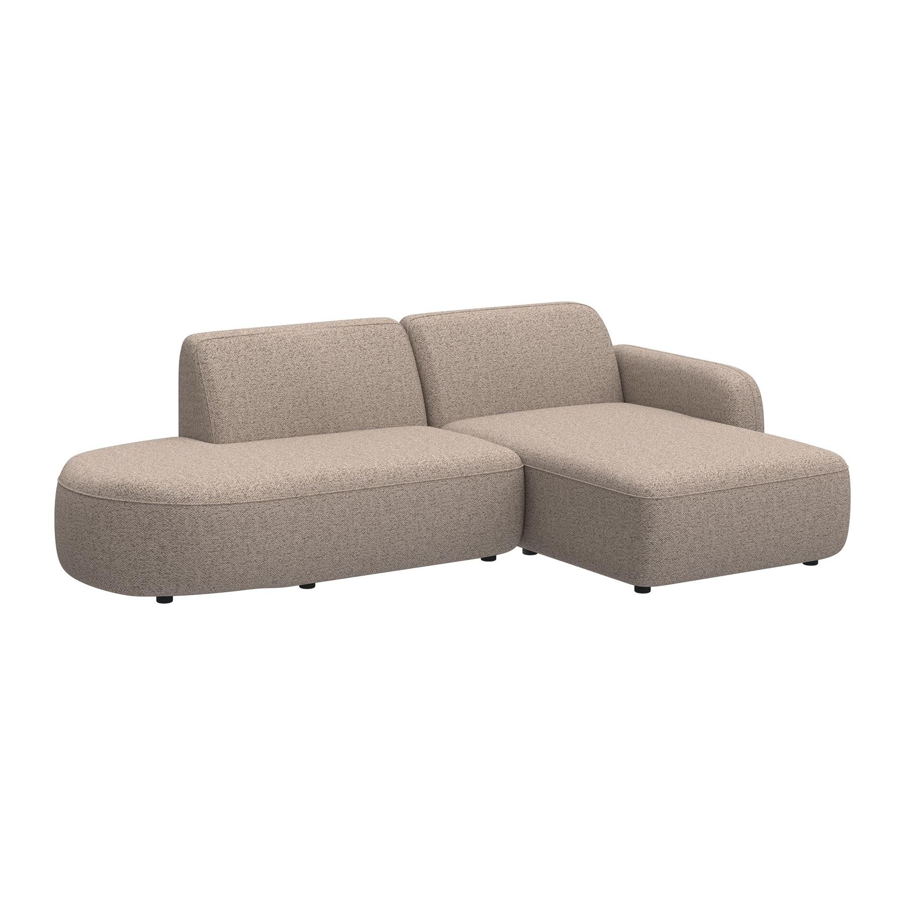 by fonQ Aire Hoekbank Rechts - Links Open - Taupe