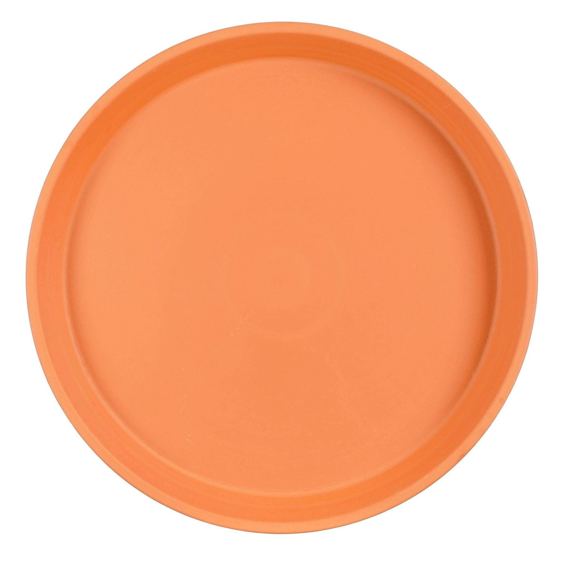 Mica Decorations Plantenbak Vito - 57x57x6.5 cm - Klei - Terracotta