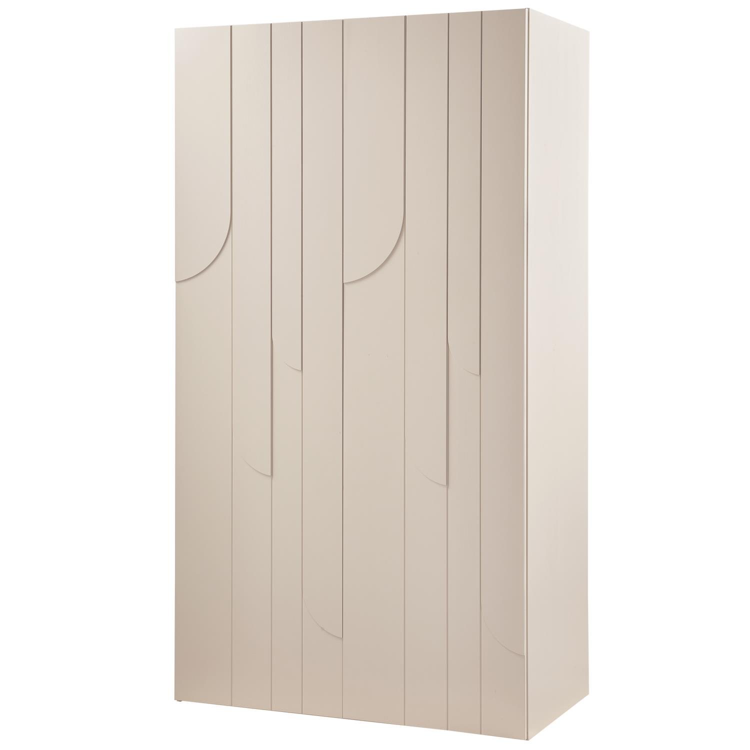 WOOOD Rain 2-deurs kledingkast - Grenen - Dust - 200x110x57