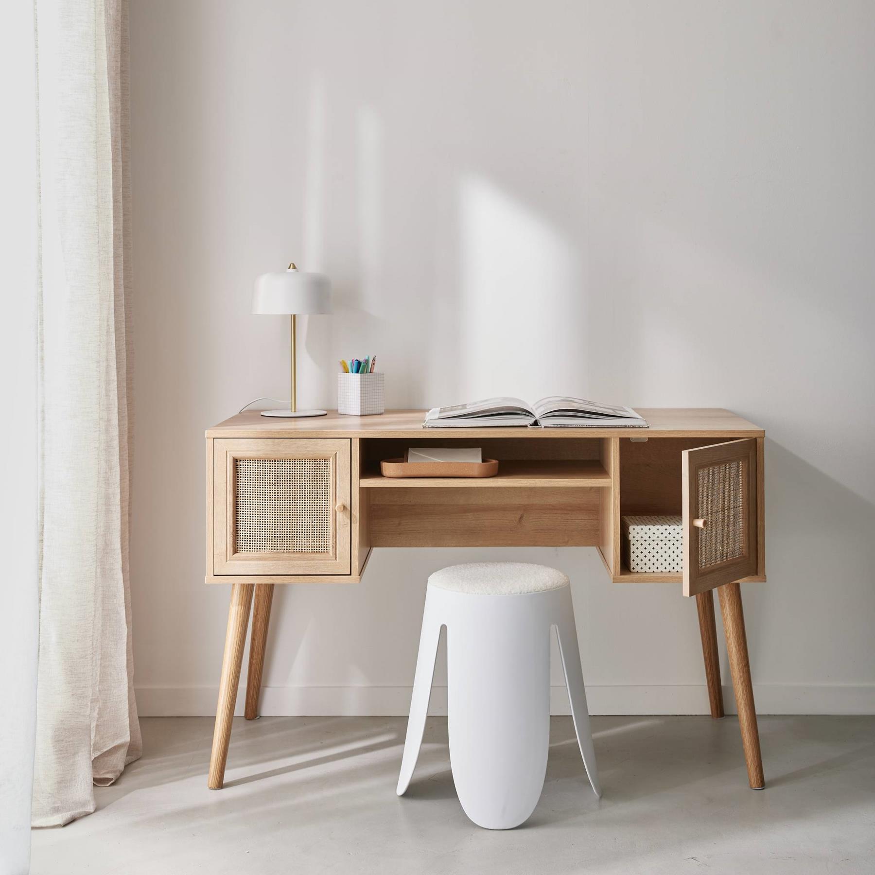 sweeek - Bureau, B 120 x D 55 x H 76,5cm