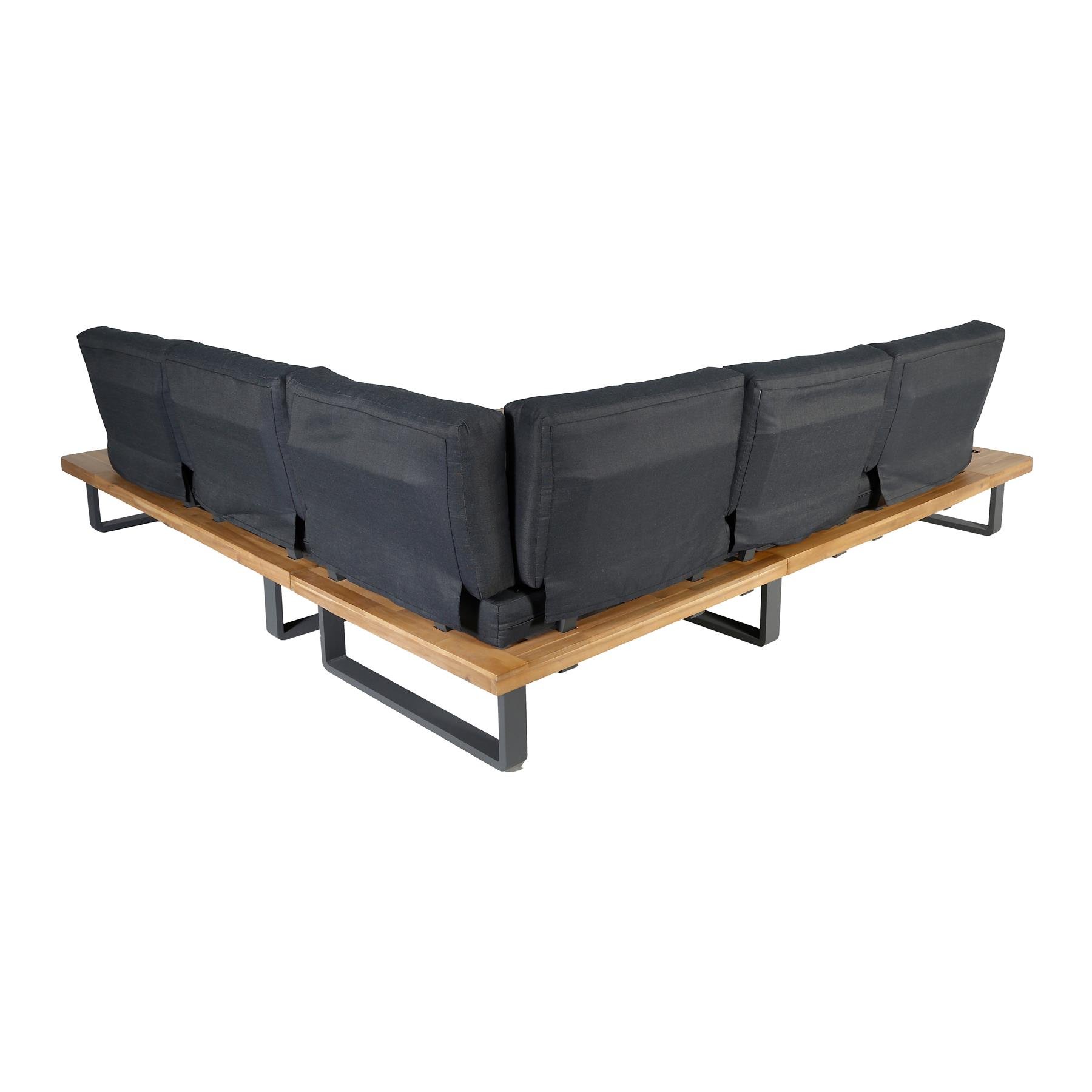 by fonQ Plaza Loungeset - Antraciet