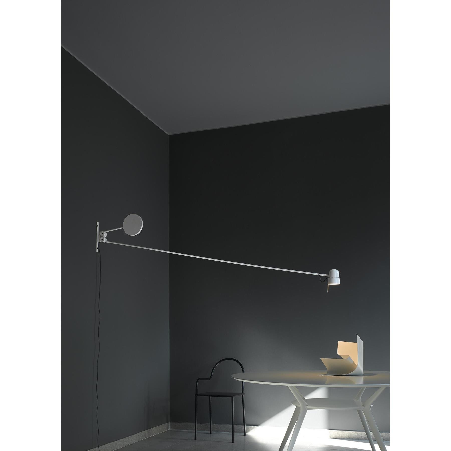 Luceplan Counterbalance wandlamp LED zwart