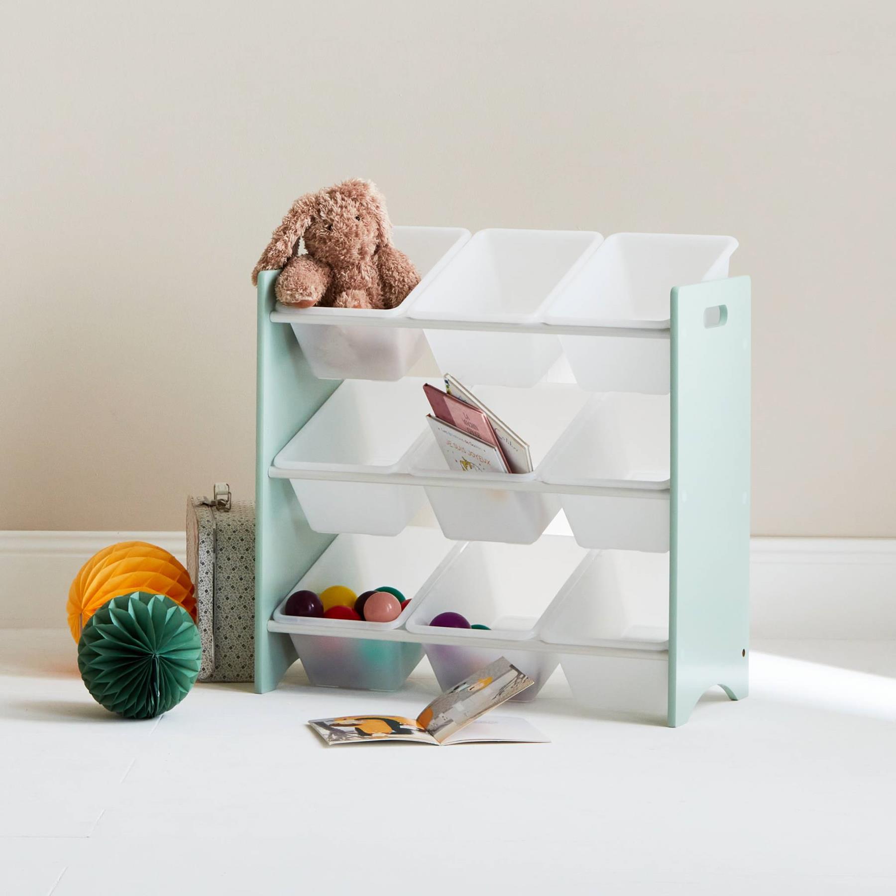 sweeek - Set van 2 opbergkasten voor kinderen, 64x29,5x60cm