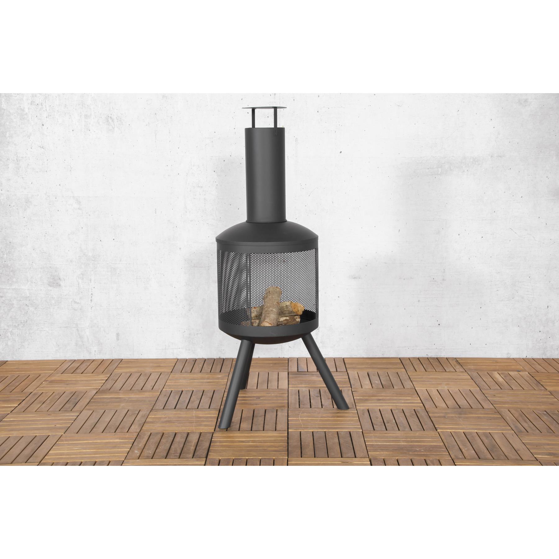 Sens-Line - Asterix firepit - Zwart - Tuinhaard