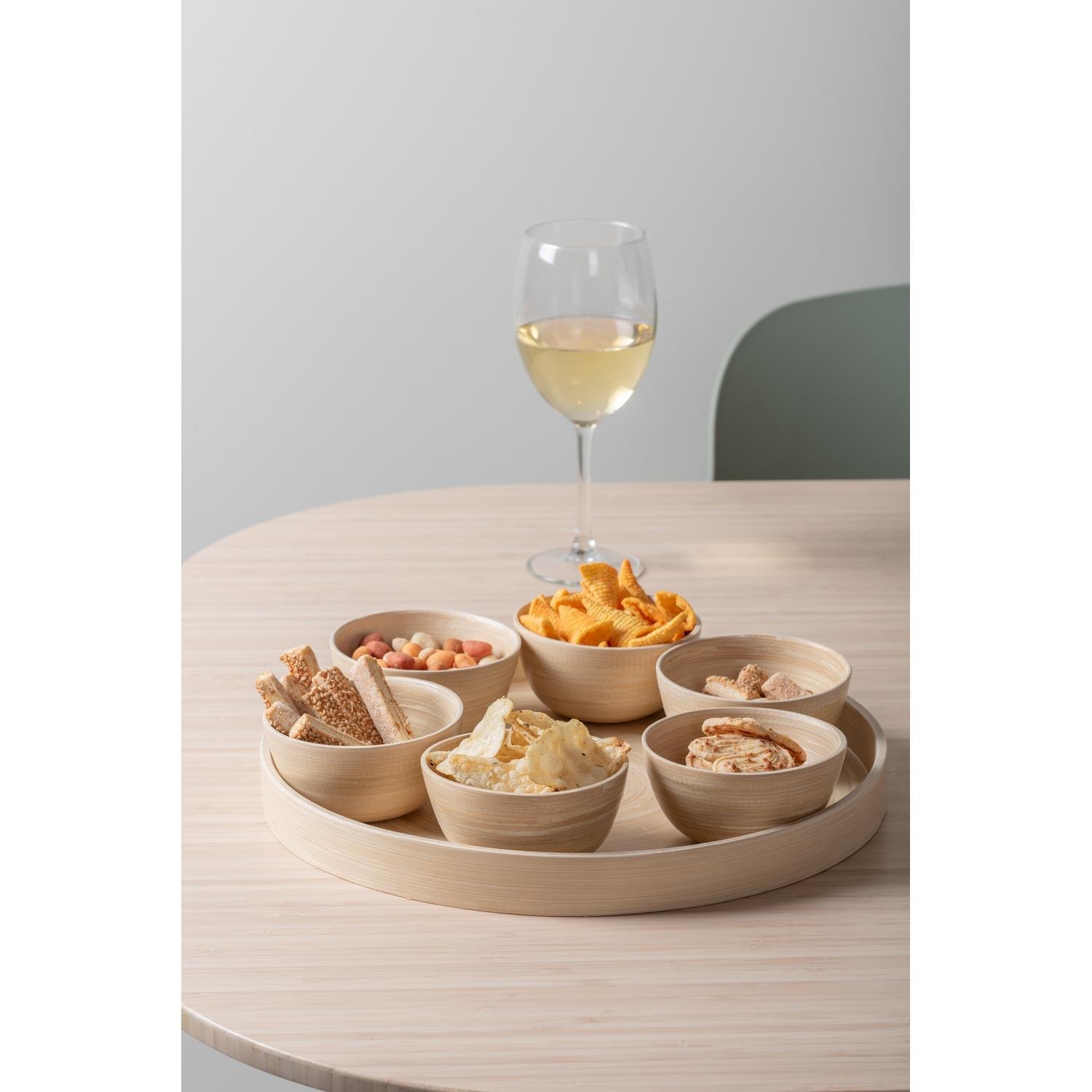 present time - Snack Tray Puro Round