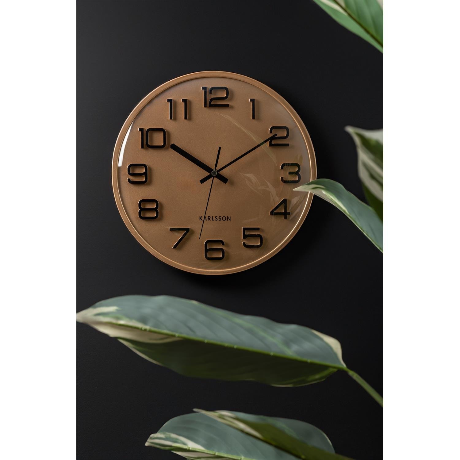 Karlsson - Wall Clock 3D Numbers