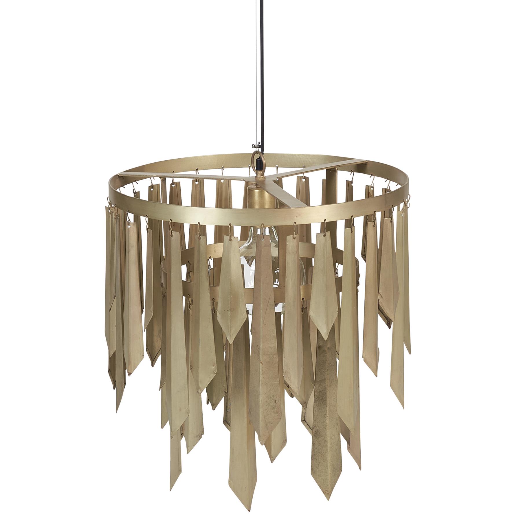 Beliani - CHAMBAL - Hanglamp - Messing - Metaal