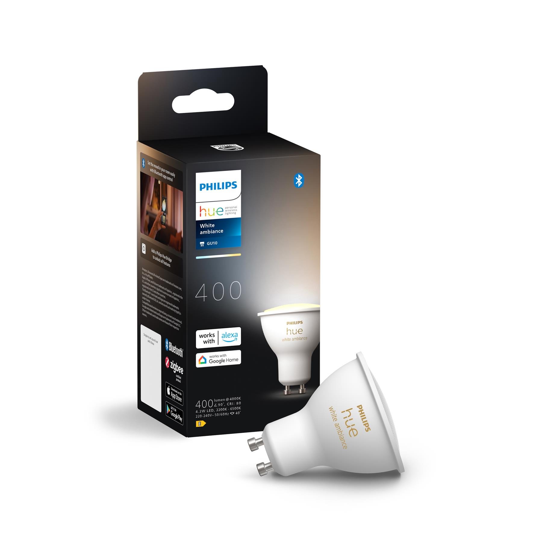 Philips Pongee Opbouwspot - Wit 3 Lichtpunten