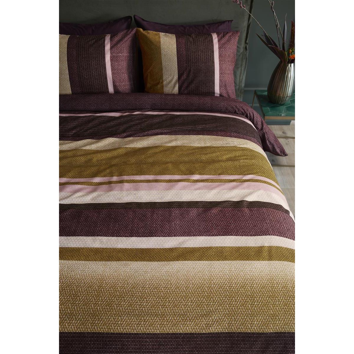 Beddinghouse Jorren  Dekbedovertrek - 240x200/220 - Donker Rood