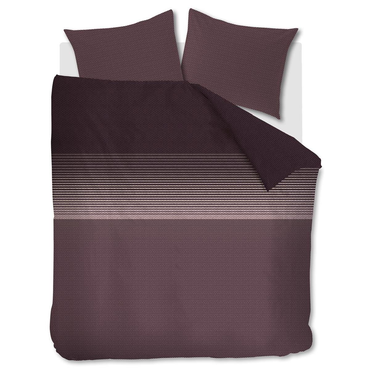 Beddinghouse Demi  Dekbedovertrek - 200x200/220 - Donker Rood