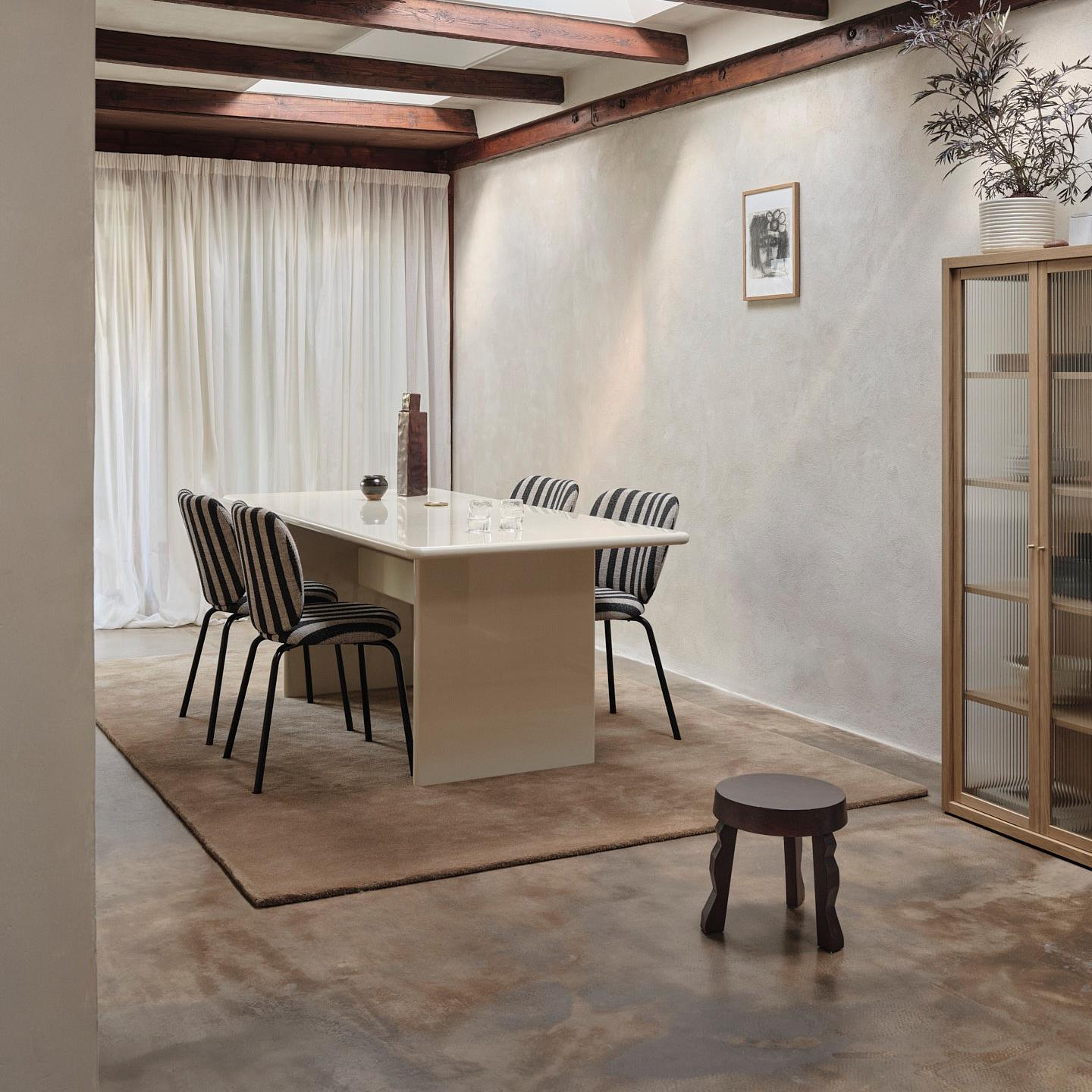 ferm LIVING Stille Vloerkleed 200 x 300 cm - Toffee