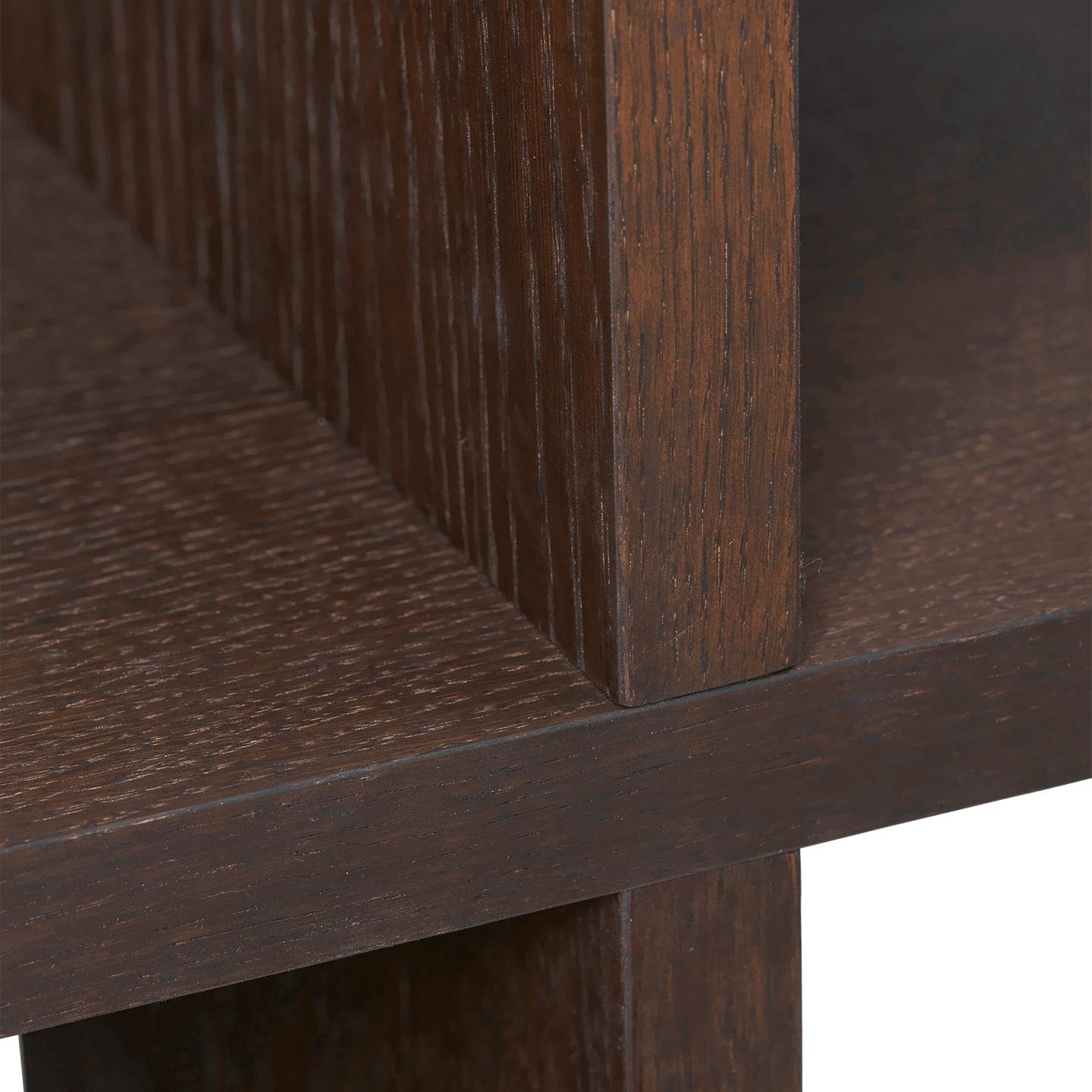 ferm LIVING Kona Stellingkast 2 x 4 - Dark Stained