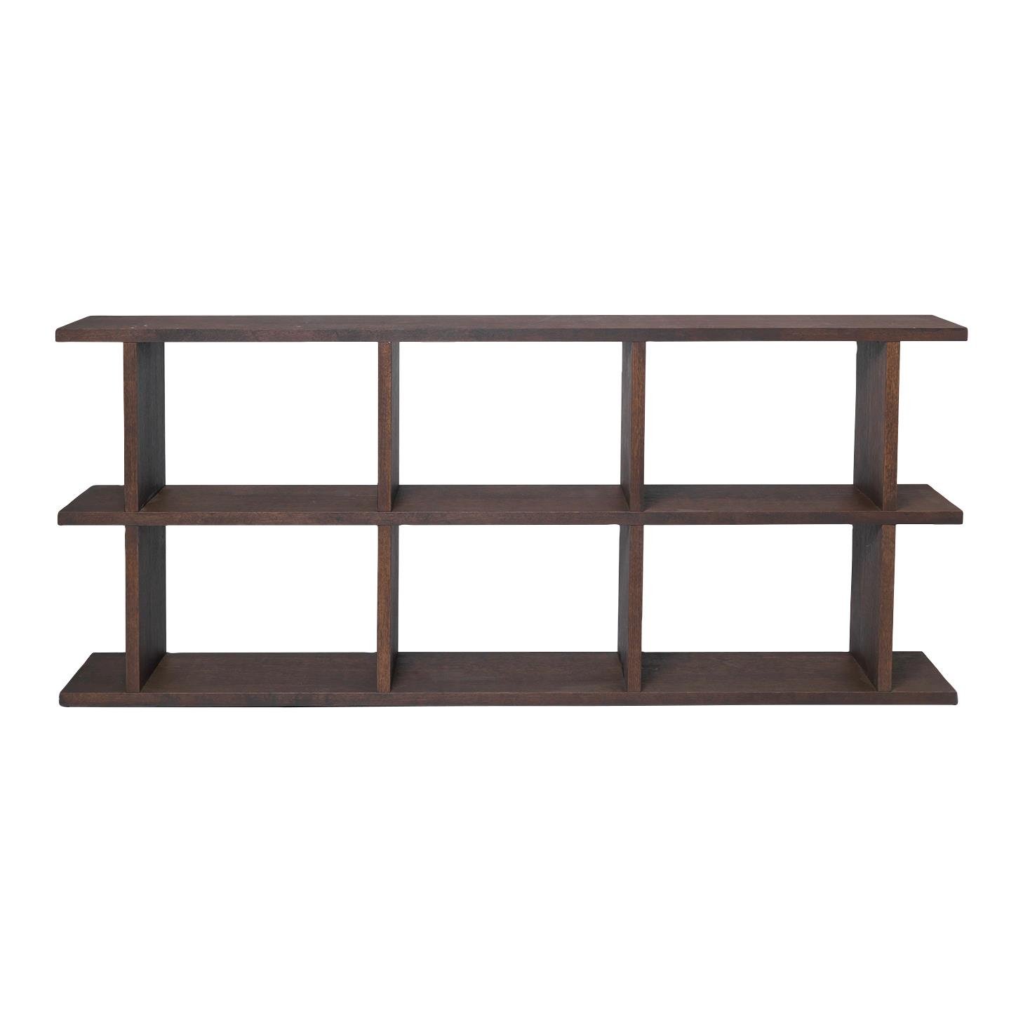 ferm LIVING Kona Stellingkast 3 x 2 - Dark Stained
