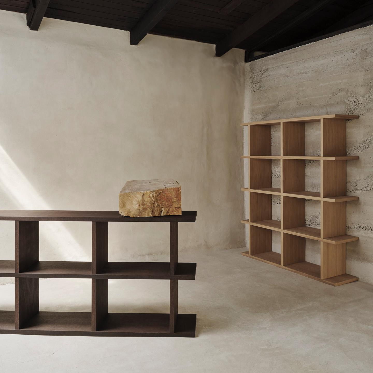 ferm LIVING Kona Stellingkast 3 x 2 - Dark Stained
