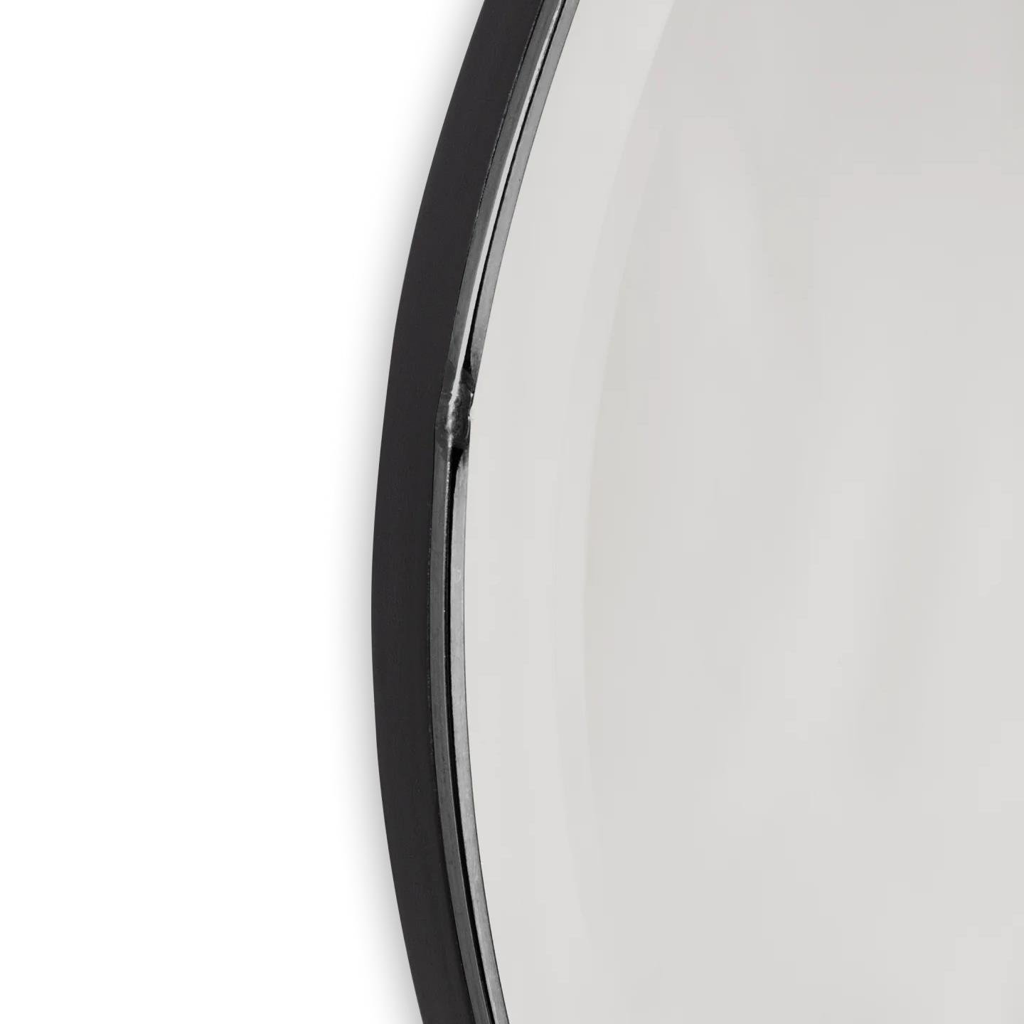ferm LIVING Pond Spiegel - Full Size - Dark Chrome Frame