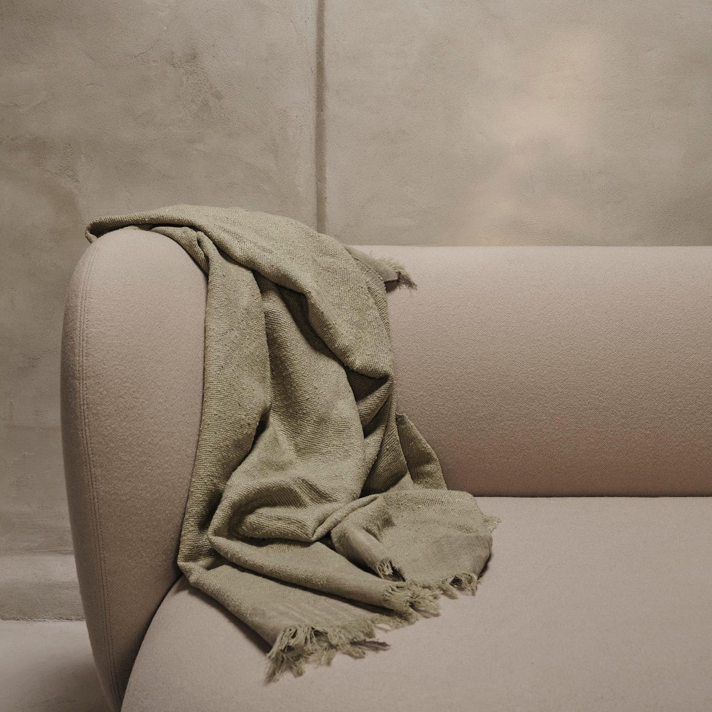 ferm LIVING Weaver Plaid - Grey Green