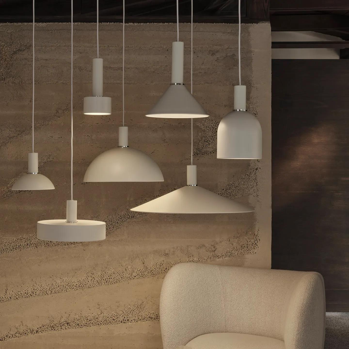 ferm LIVING Collect Lampenkap - Angle - Wit