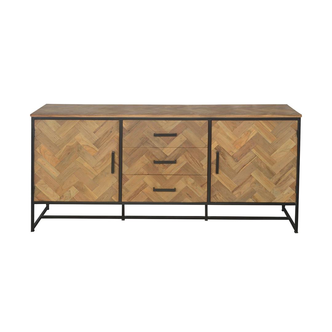 Livingfurn - Dressoir Accent 180cm - Teakhout