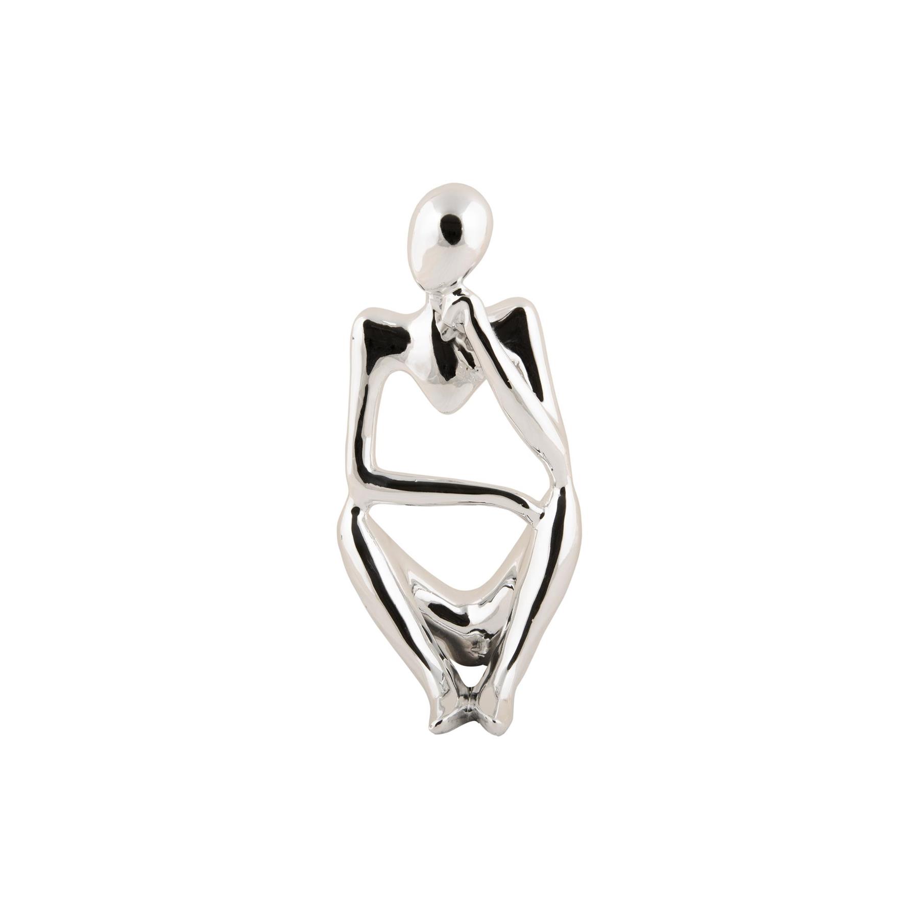 Present Time Ornament Imagine - Zilver - 12.5x10x23.5cm