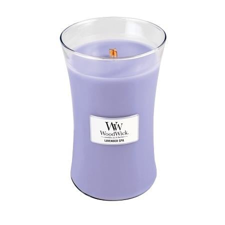 Woodwick Large Candle Lavender Spa