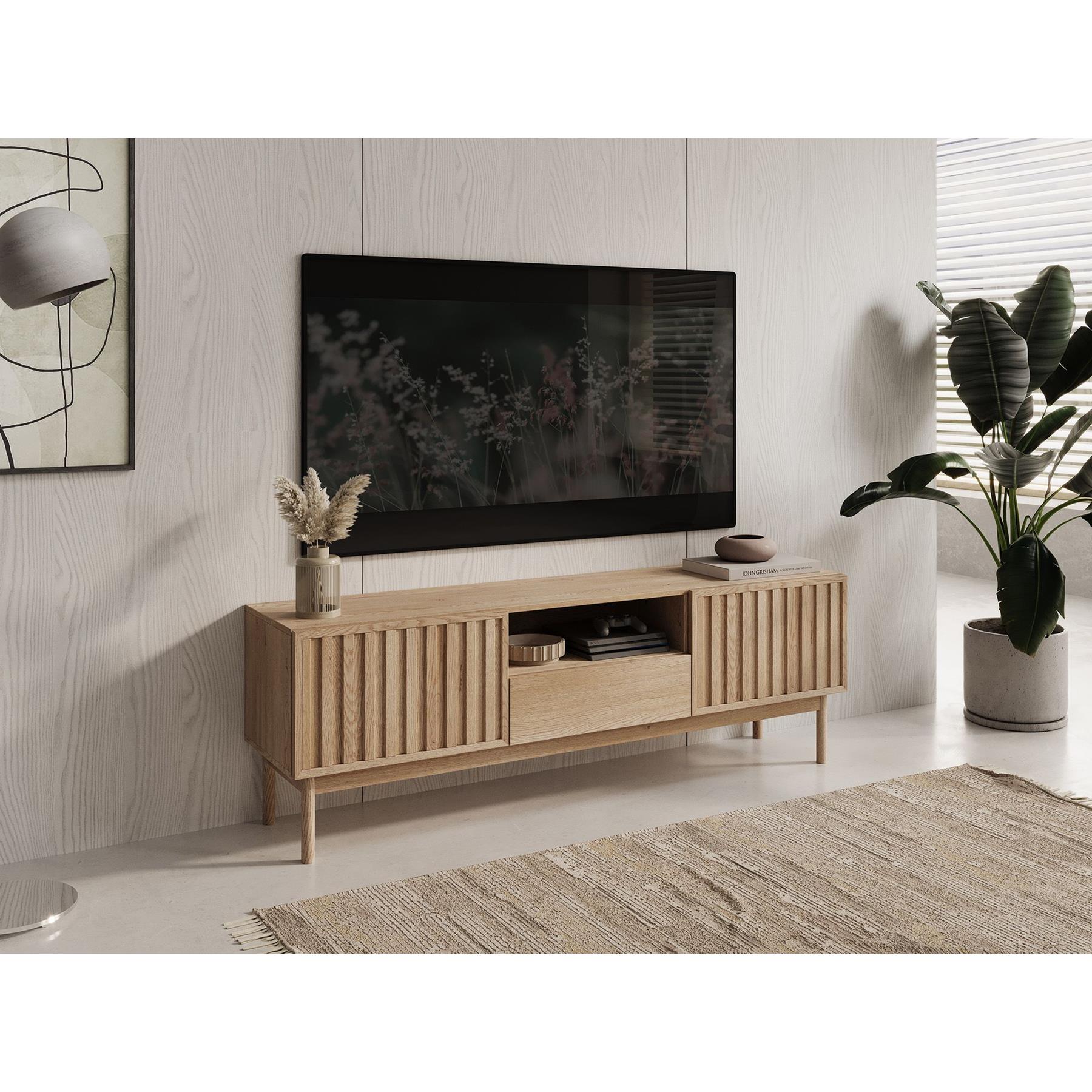 Meubella TV-Meubel Storm - Eiken - 159 cm