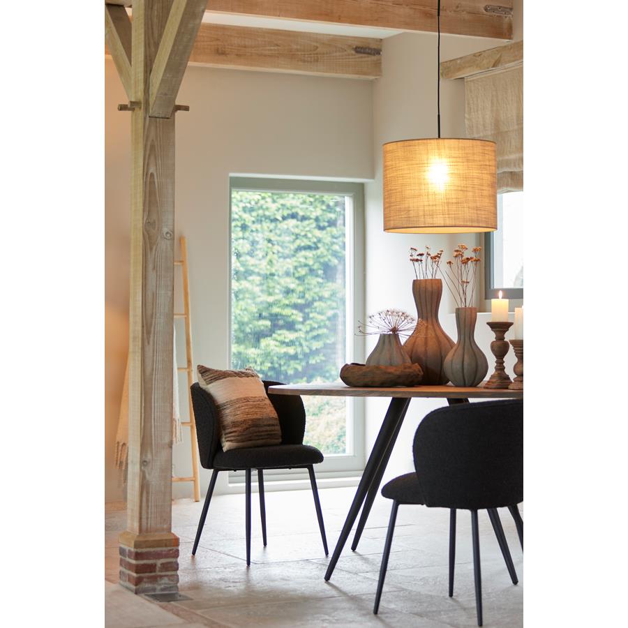 Light & Living - Kandelaar RAVENNA - Ø13x27cm - Bruin