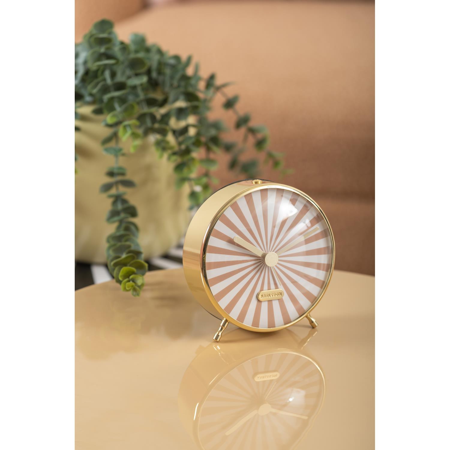 Karlsson Wekker Candy Swirl - Bruin - 12.5x3.7x12.5cm