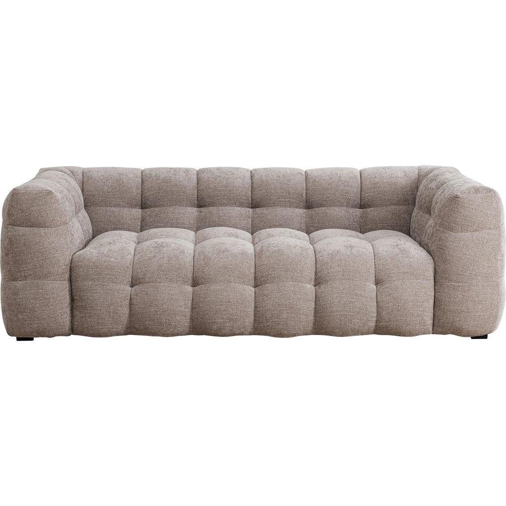 Kare Bank 3-zits Salamanca Grey 240cm
