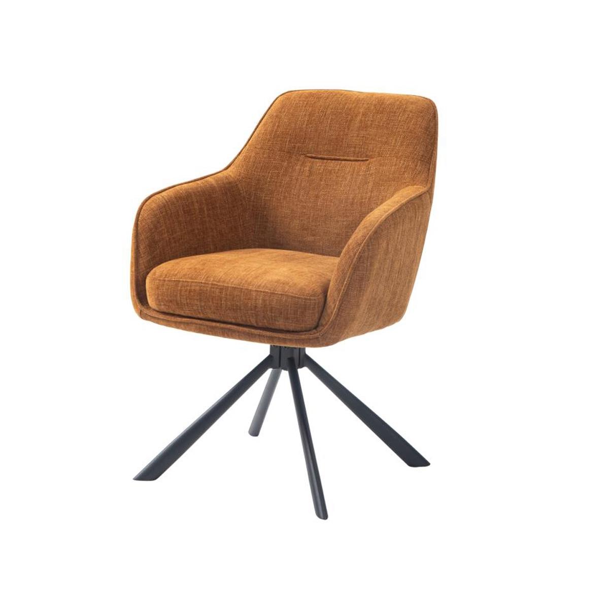 Hygge Interiors Select Avola Draaistoel Roest set van 2