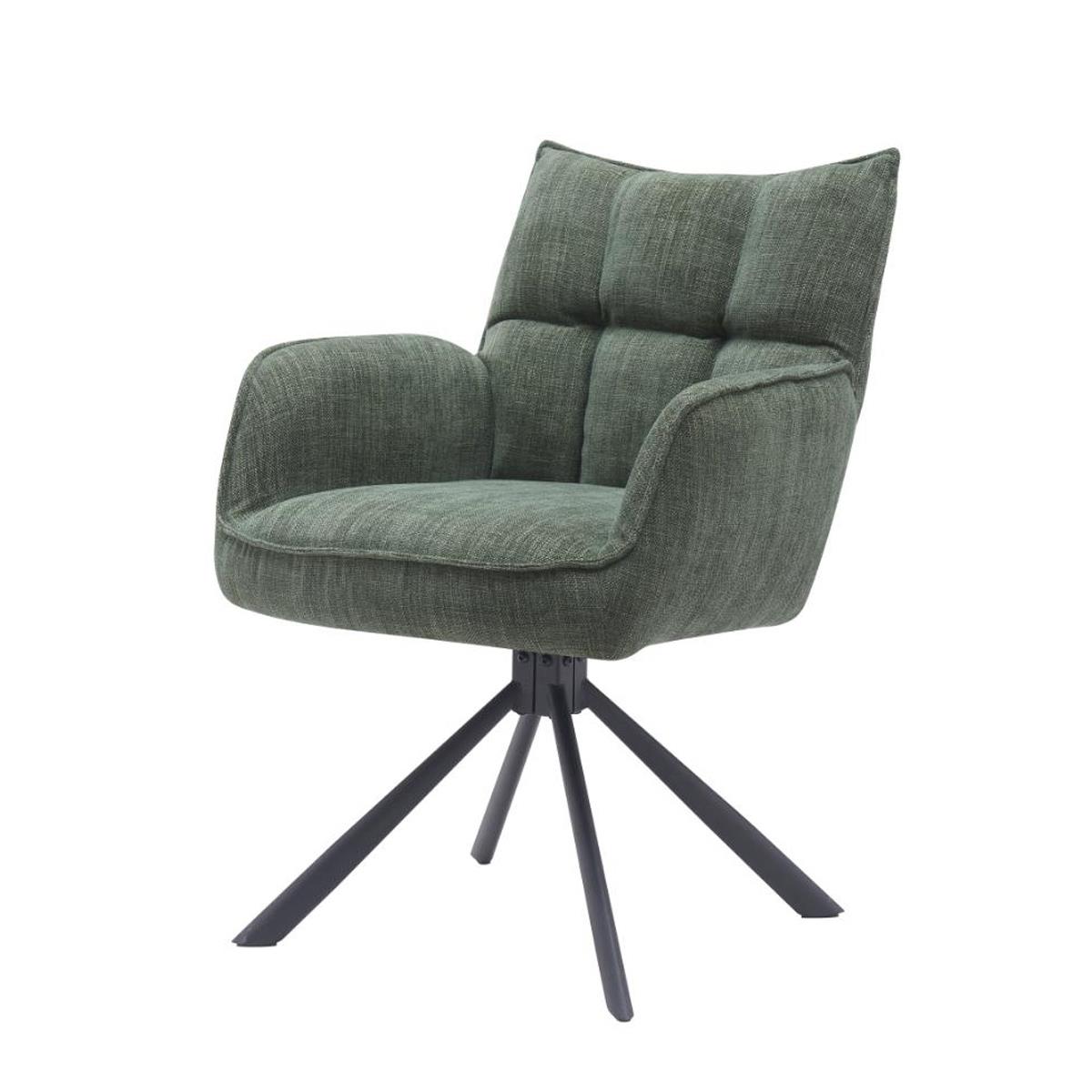 Hygge Interiors Select Marilla Draaistoel Bosgroen set van 2