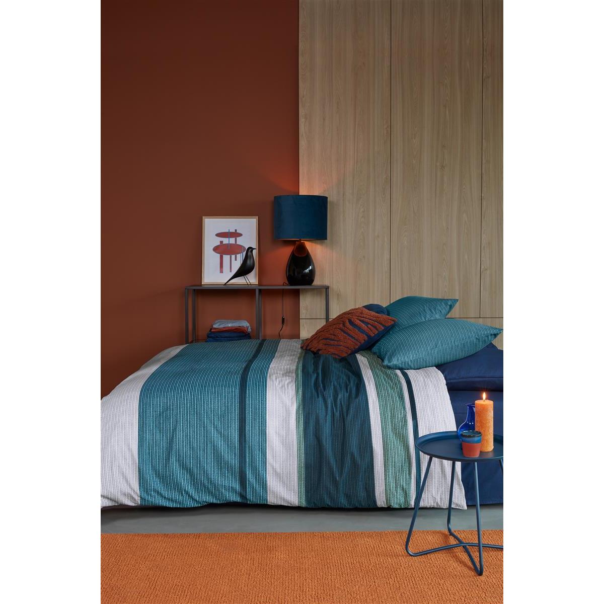 Beddinghouse Laila  dekbedovertrek - 140x200|220 - Blauw