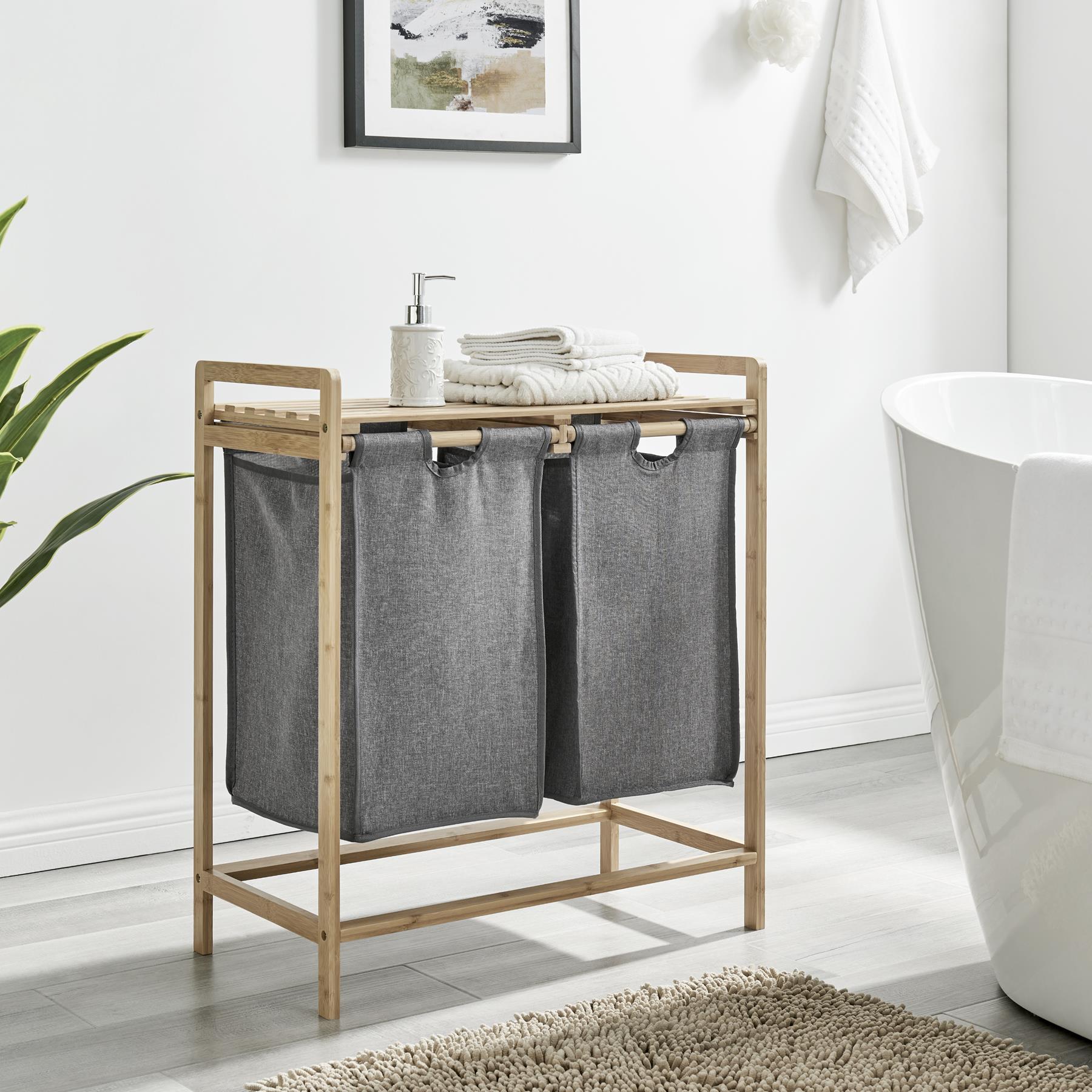 ACAZA Wasmand Grijs