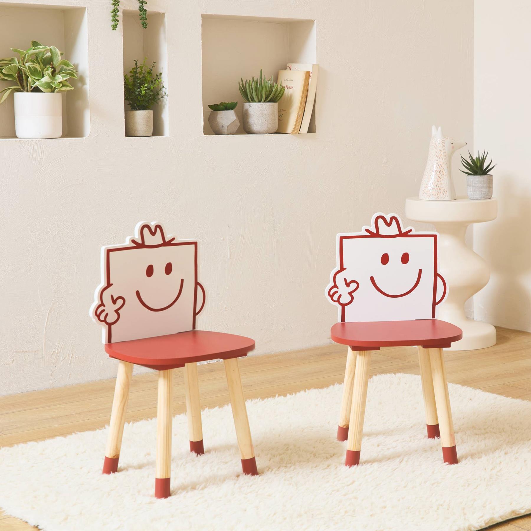 sweeek - Set van 2 kinderstoelen, Monsieur|Madame collectie - Monsieur
