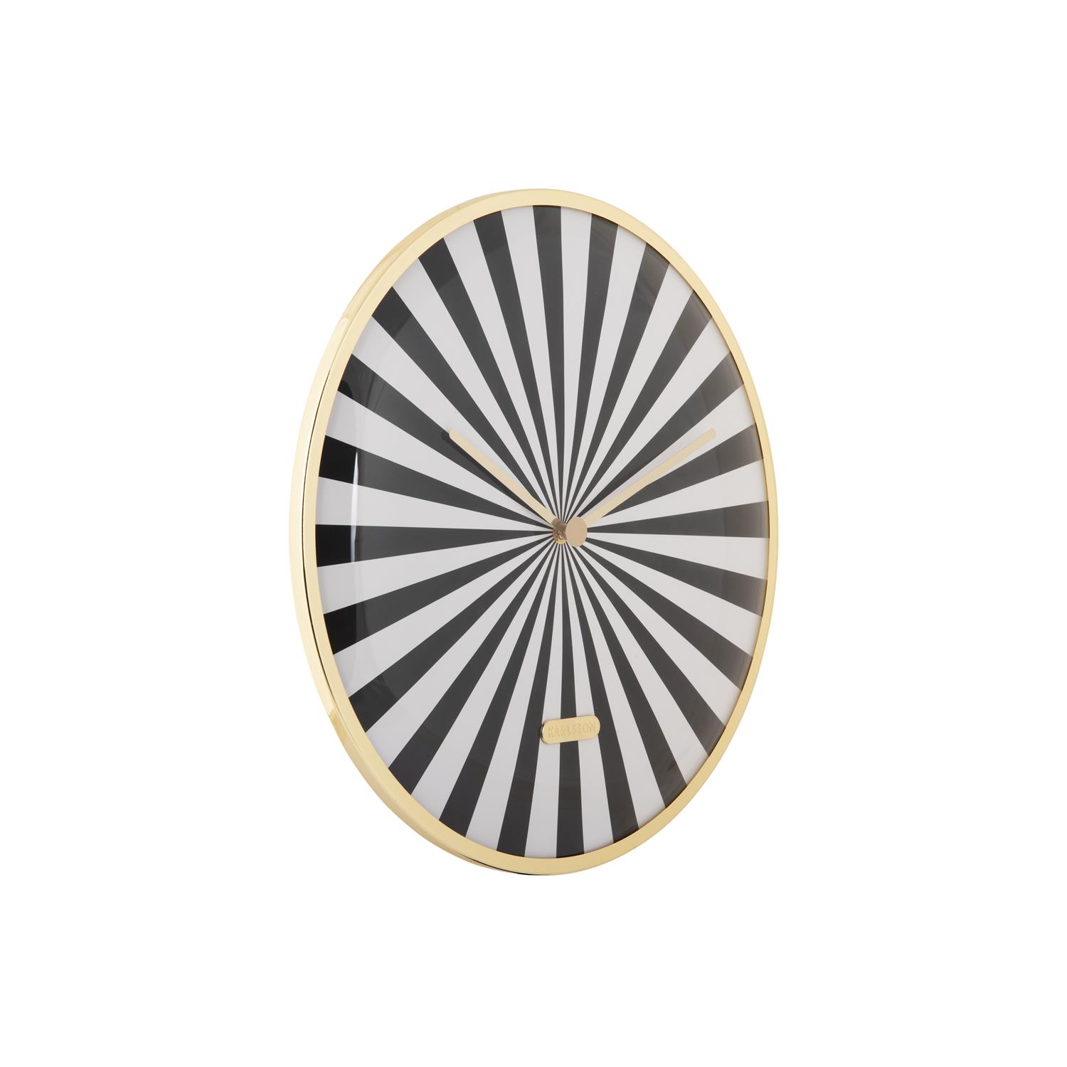 Karlsson - Wall Clock Candy Swirl Dome