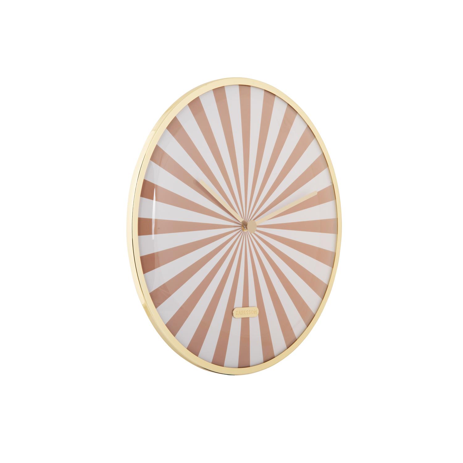 Karlsson - Wall Clock Candy Swirl Dome