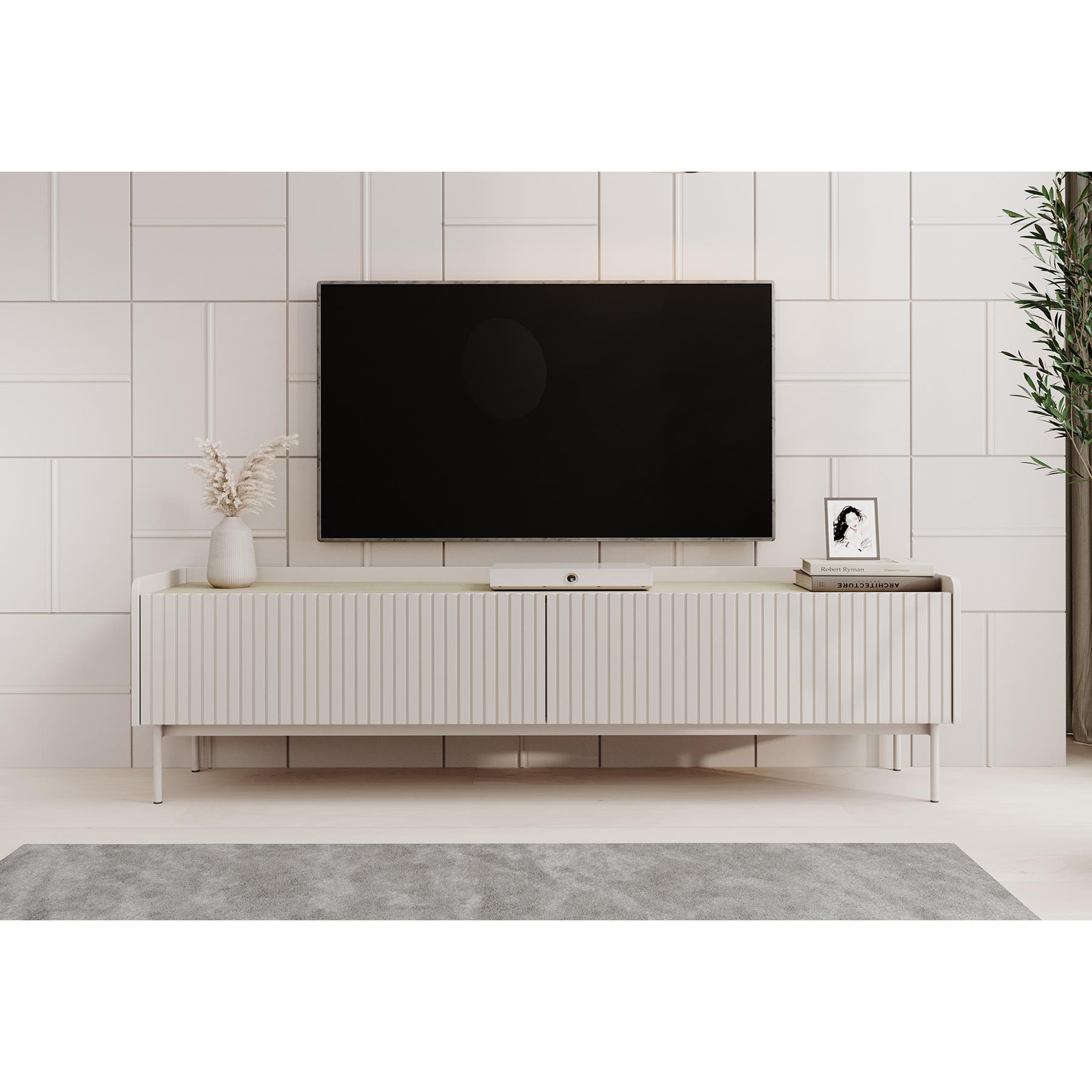 Meubella TV-Meubel Livako - Beige - 181 cm