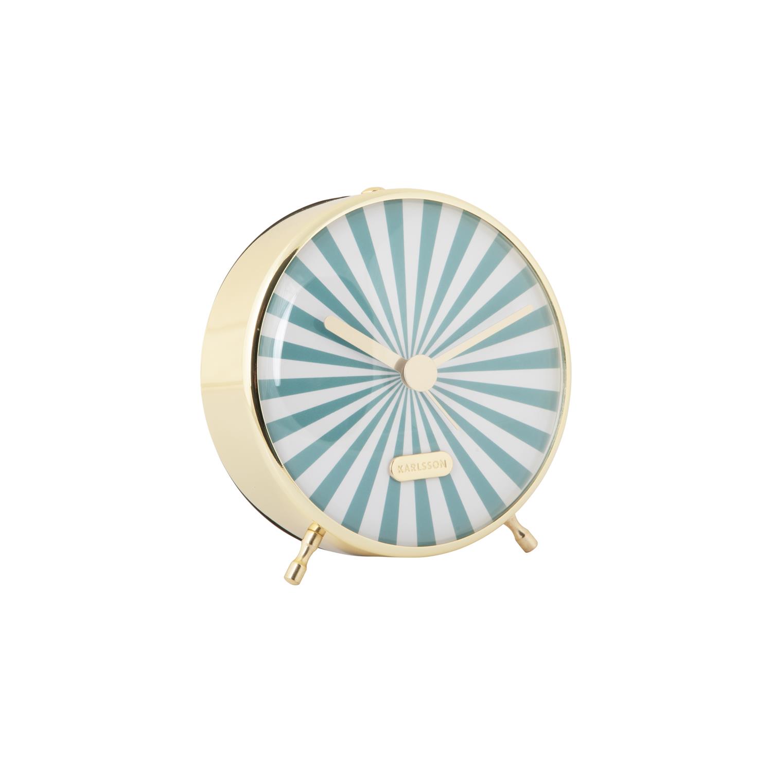 Karlsson Wekker Candy Swirl - Blauw - 12.5x3.7x12.5cm