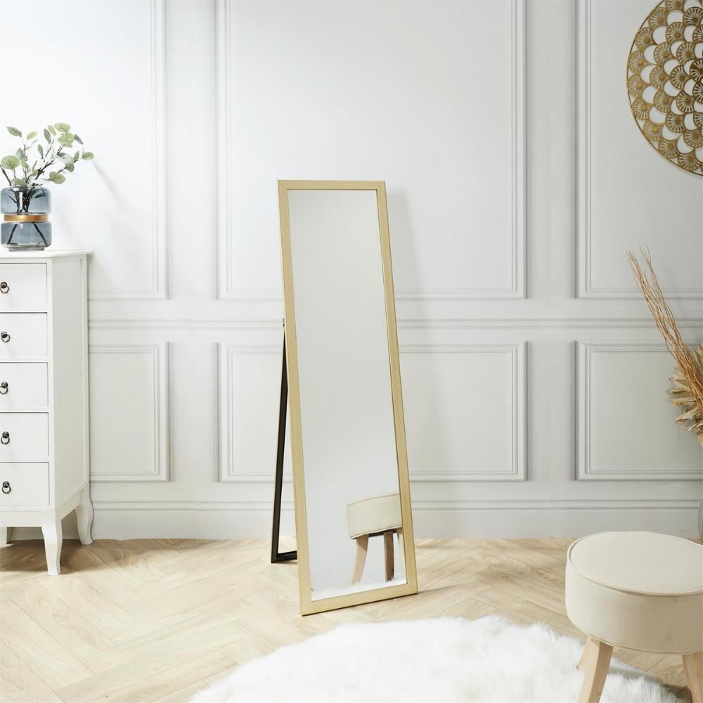 MISOU Passpiegel Goud Staande Spiegel 36x124cm