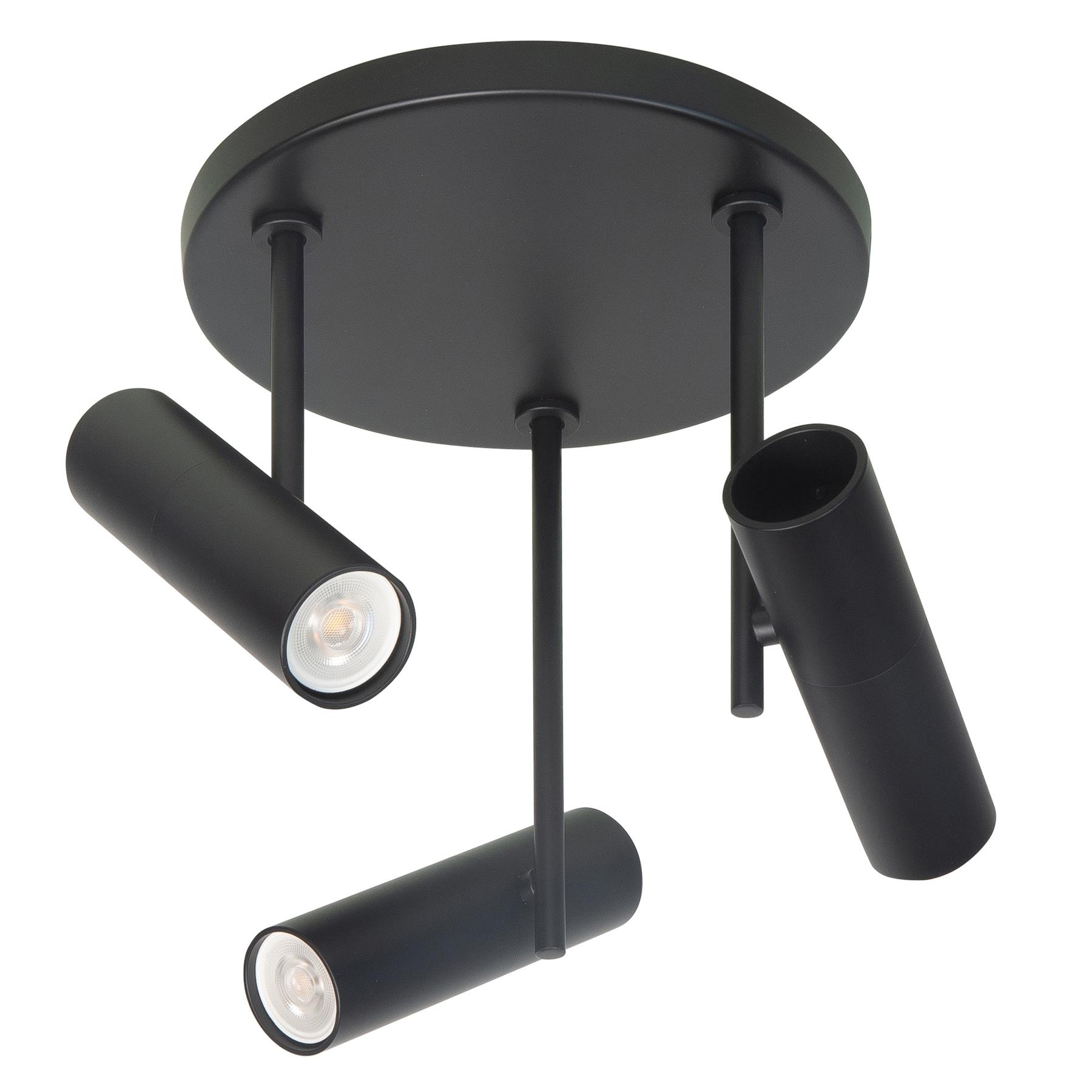 Highlight Spot Trend Zwart Mini GU-10 Ø 35mm 3 Lichts
