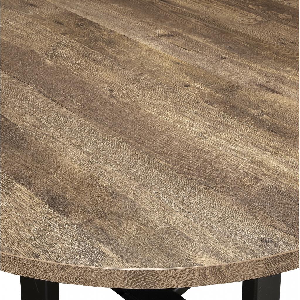 Eettafel Middelburg - Bruin|Hout - Noten - MDF