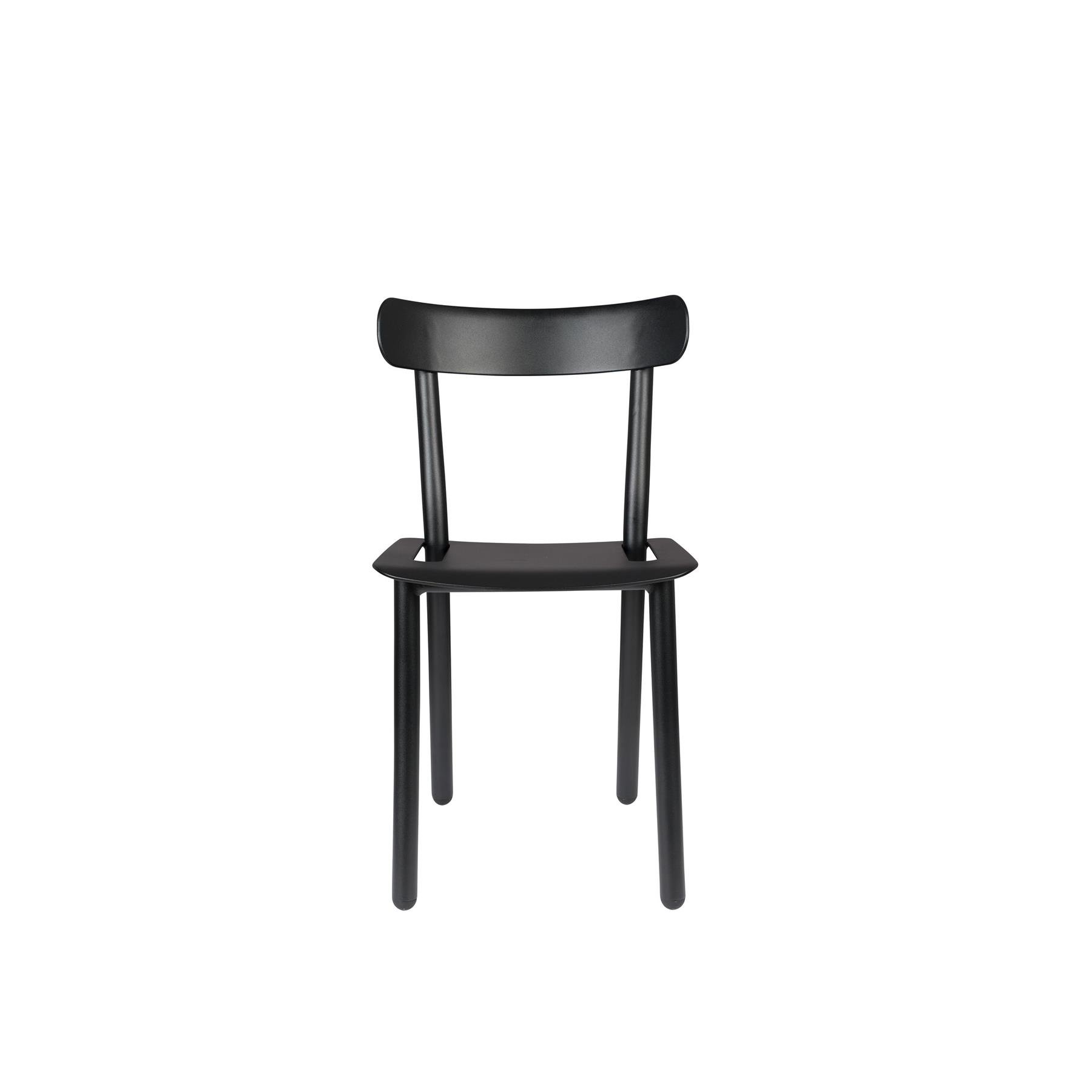 Zuiver Friday Tuinstoelen Stapelbaar Zwart - Set van 2