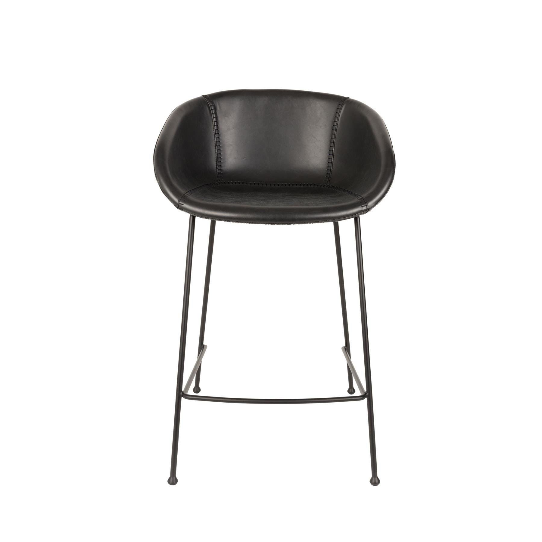 Zuiver Feston Barkruk 65 cm Zwart - Set van 2